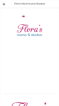Mobile Screenshot of floras-rooms.gr